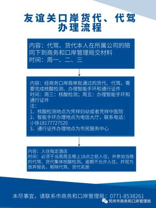 中越貿(mào)易通道友誼關(guān)口岸貨代及國內(nèi)貿(mào)易代理一站式辦理流程指南